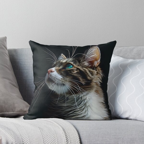 Item preview, "Contemplative Whiskers: The Thoughtful Feline" designed and sold by APARTAI EU.