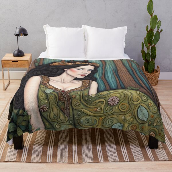 Item preview, Eva Green as a fairy in the woods designed and sold by Colin Bentham.