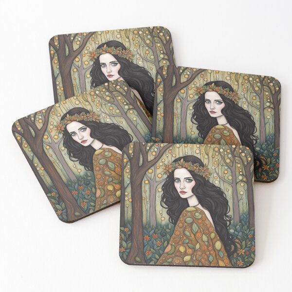 Item preview, Eva Green as a fairy in the woods designed and sold by Colin Bentham.