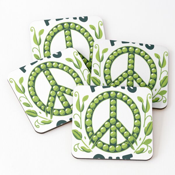 Item preview, Peas Out Funny Vegan designed and sold by KitonicTees.
