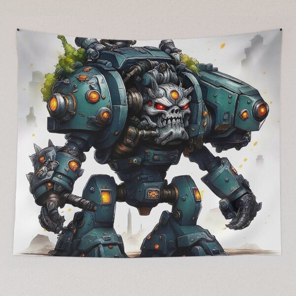 Item preview, Ork dreadnaught designed and sold by Mark-E-Adams.