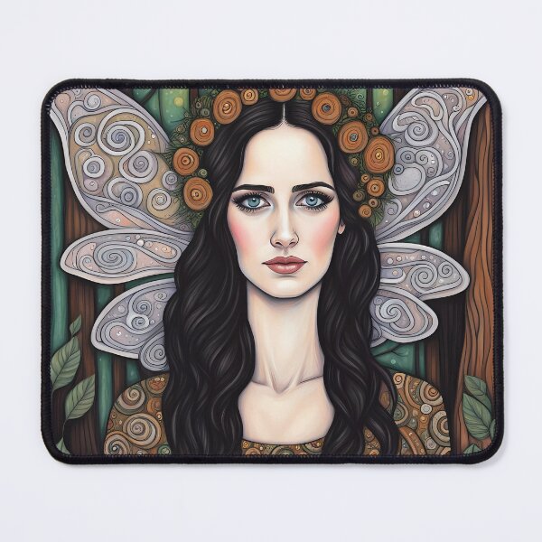 Item preview, Eva Green as a fairy in the woods designed and sold by Colin Bentham.