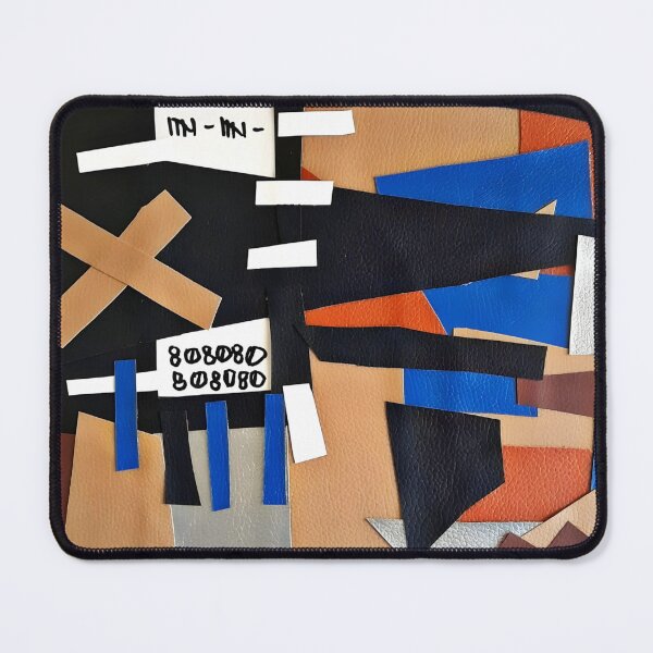 Item preview, Faux leather style collage  designed and sold by Vercmagnus.