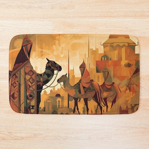 Item preview, Arabesque Infusion: Abstract Reflections of Arabian Cultural Legacy designed and sold by iQuorra.