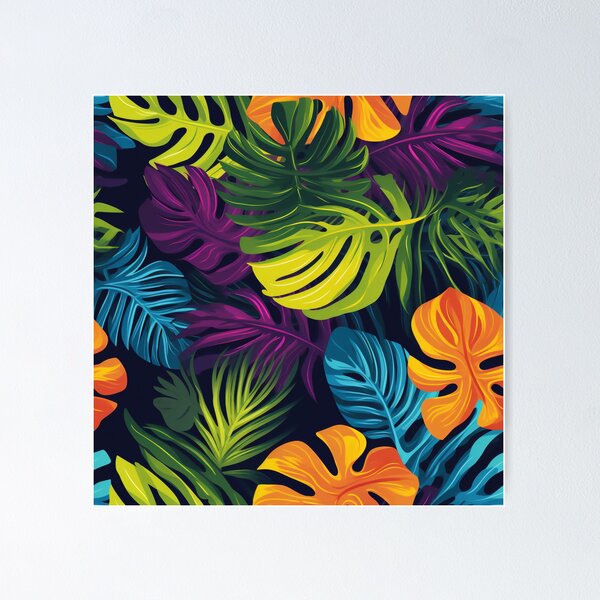 Item preview, Tropical Leaves - Tropical art Seamless Pattern  designed and sold by SeamlessHub4289.