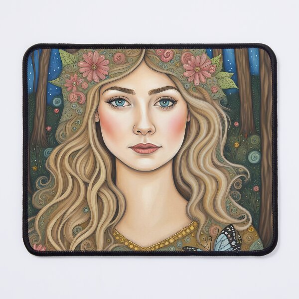 Item preview, Rosamund Pike as a fairy in the woods designed and sold by Colin Bentham.
