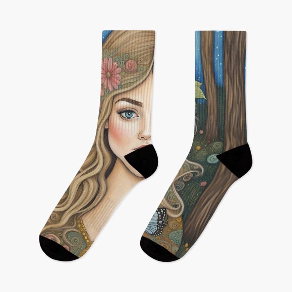 Item preview, Rosamund Pike as a fairy in the woods designed and sold by Colin Bentham.