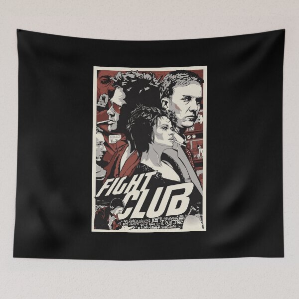 Item preview, Fight Club Old Poster designed and sold by Cyrilregen.
