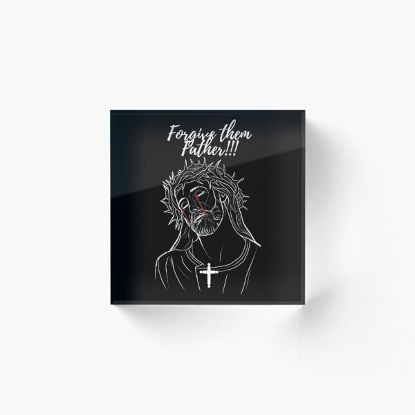 Artikelvorschau, Vergib ihnen, Vater / Designdruck / Religion Jesus Christus entworfen und verkauft von patternshoprad.