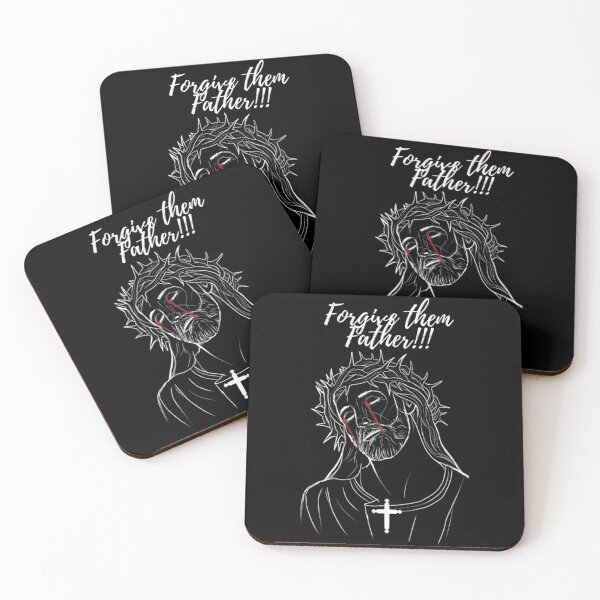 Item preview, Forgive them Father / design print /religion Jesus Christ  designed and sold by patternshoprad.