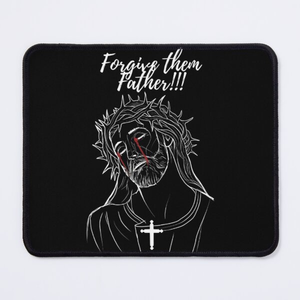 Item preview, Forgive them Father / design print /religion Jesus Christ designed and sold by patternshoprad.