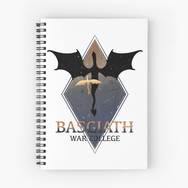 Item preview, Basgiath War College | Fourth wing | Rebecca Yarros, Xaden, Violet, Tairne, Romantasy designed and sold by EmiDoodlesJapan.