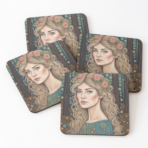 Item preview, Rosamund Pike as a fairy in the woods designed and sold by Colin Bentham.
