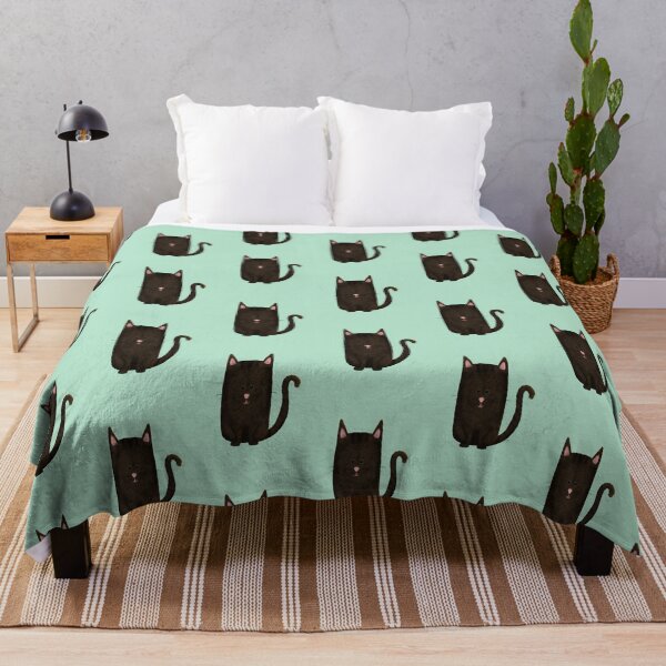 Item preview, Black cartoon cat designed and sold by 21ayh.