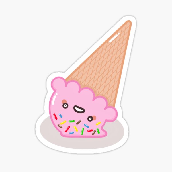 I Love Ice Cream! - Kawaii Doodle Zipper Pouch – KiraKiraDoodles