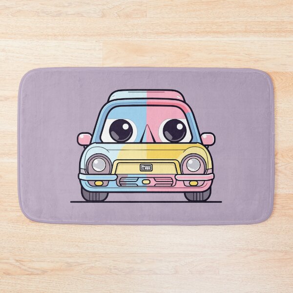 Item preview, Car Bliss: Colorful Kawaii Commute designed and sold by DigitalGraphic1.