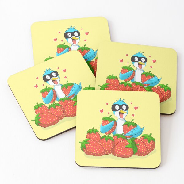 Item preview, blue bird Strawberry Thief_The bird is very happy designed and sold by jessie848v.
