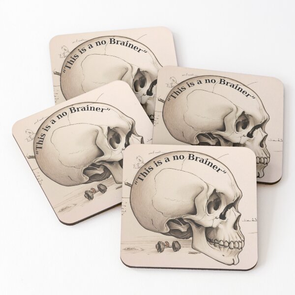 Item preview, " This is a no Brainer" designed and sold by Frame of Mind .