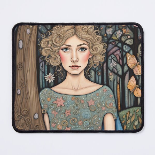 Item preview, Rosamund Pike as a fairy in the woods designed and sold by Colin Bentham.