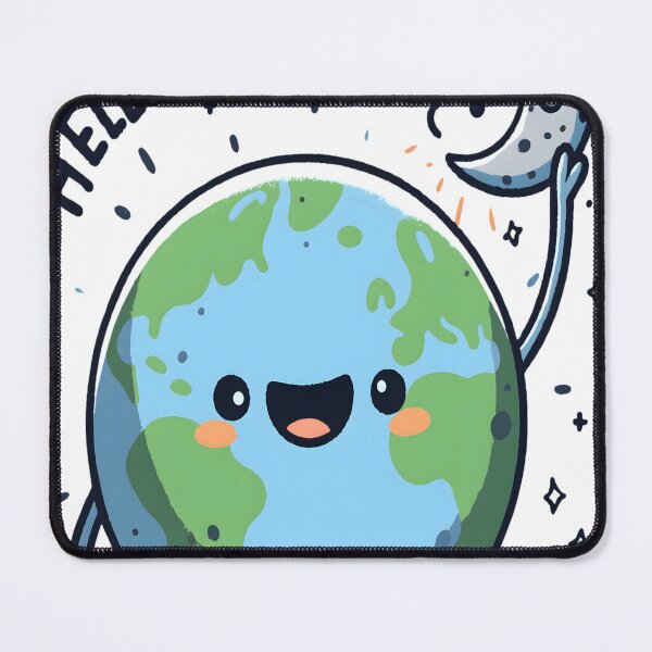 Item preview, Hello Earth Earthrise designed and sold by KitonicTees.