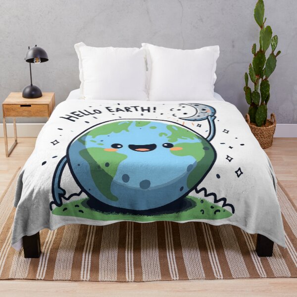 Item preview, Hello Earth Earthrise designed and sold by KitonicTees.