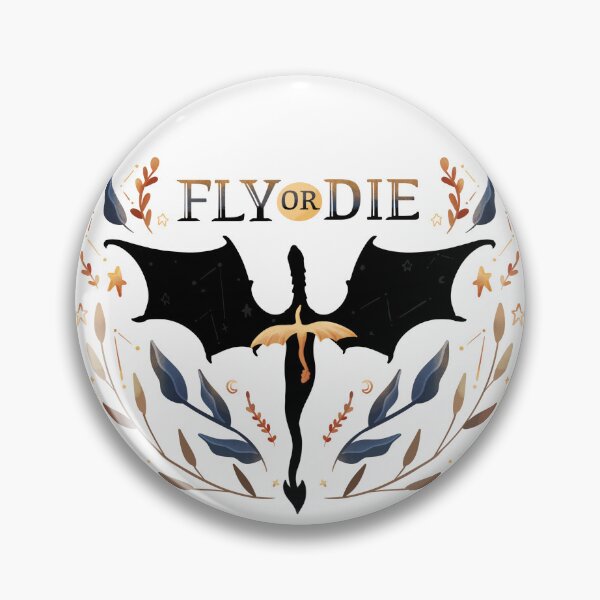 Item preview, Copy of Fly or Die Color Fourth wing | Rebecca Yarros, Xaden, Violet, Tairne, Romantasy designed and sold by EmiDoodlesJapan.