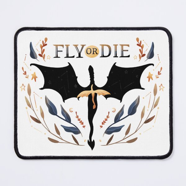 Item preview, Copy of Fly or Die Color Fourth wing | Rebecca Yarros, Xaden, Violet, Tairne, Romantasy designed and sold by EmiDoodlesJapan.