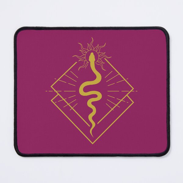 Item preview, Golden Mystical Snake Serpent Symbol designed and sold by Jeallan Designs.