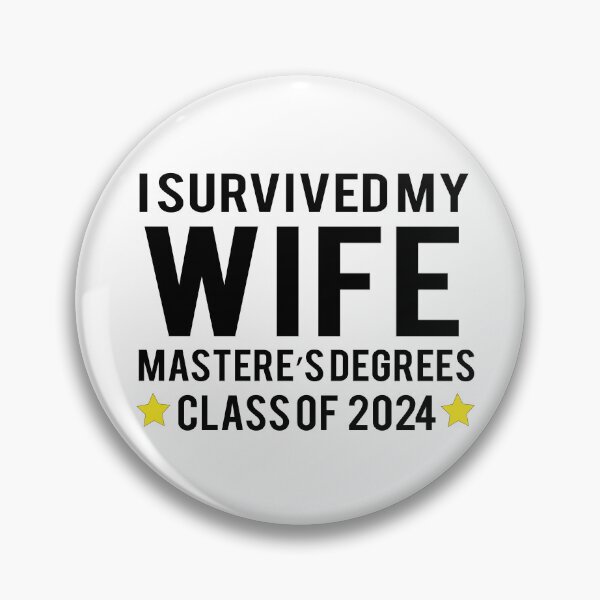 Item preview, Master Degree Graduation CLASS OF 2024 designed and sold by Fateh-Kro ⭐⭐⭐⭐⭐.