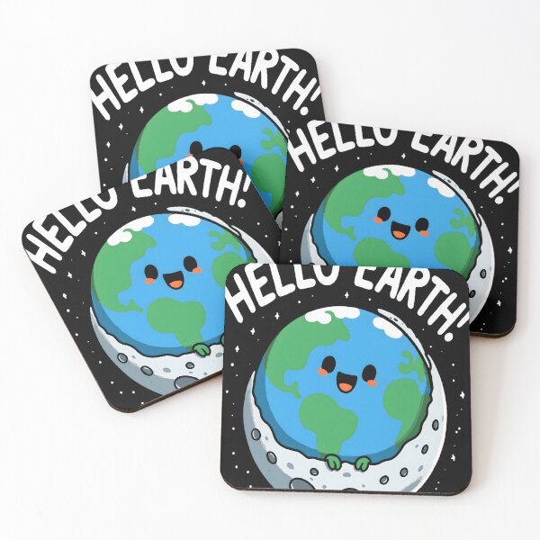 Item preview, Hello Earth Earthrise designed and sold by KitonicTees.