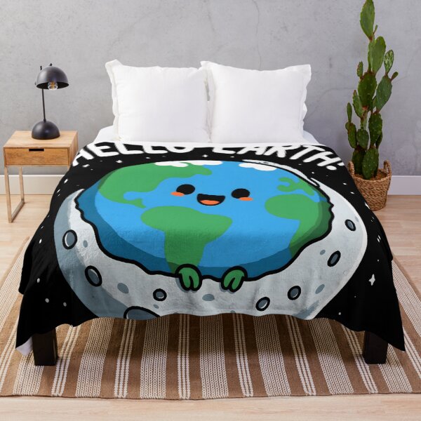 Item preview, Hello Earth Earthrise designed and sold by KitonicTees.