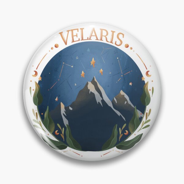 Item preview, Velaris Logo ACOTAR Sarah J Mass Night Court designed and sold by EmiDoodlesJapan.