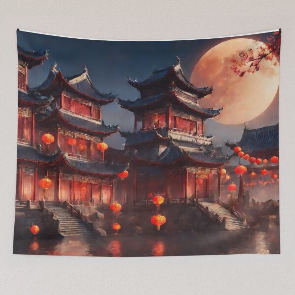 Item preview, Ancient village designed and sold by Kunika Singh.