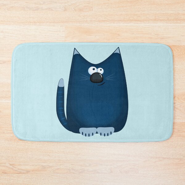 Item preview, Funny blue kitten. designed and sold by Kajaniko.