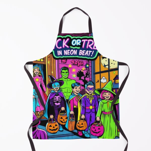 Item preview, Neon Fright Night: Retro Halloween Bash designed and sold by WitchsHatStudio.