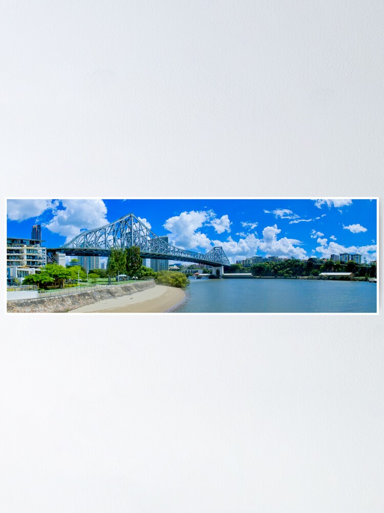 Alternate view of Story Bridge Brisbane Poster