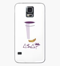 So schnell wie möglich lila Hülle & Klebefolie für Samsung Galaxy