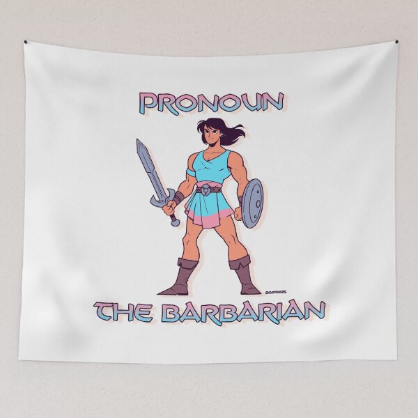 Item preview, Pronoun the Barbarian designed and sold by jimmy-digital.