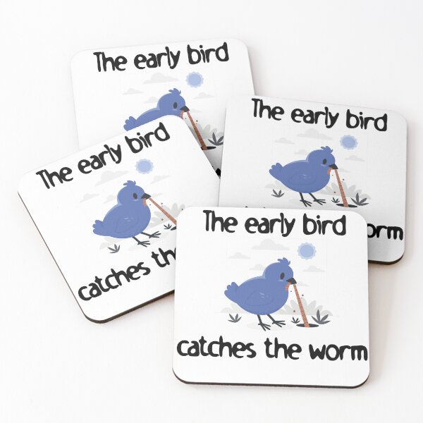 Item preview, The early bird catches the worm designed and sold by FelixMorua.