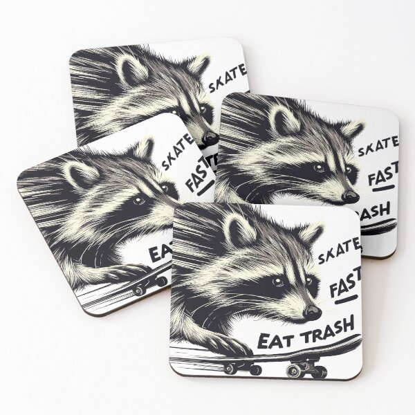 Item preview, Skate Fast Eat Trash designed and sold by bihtti.