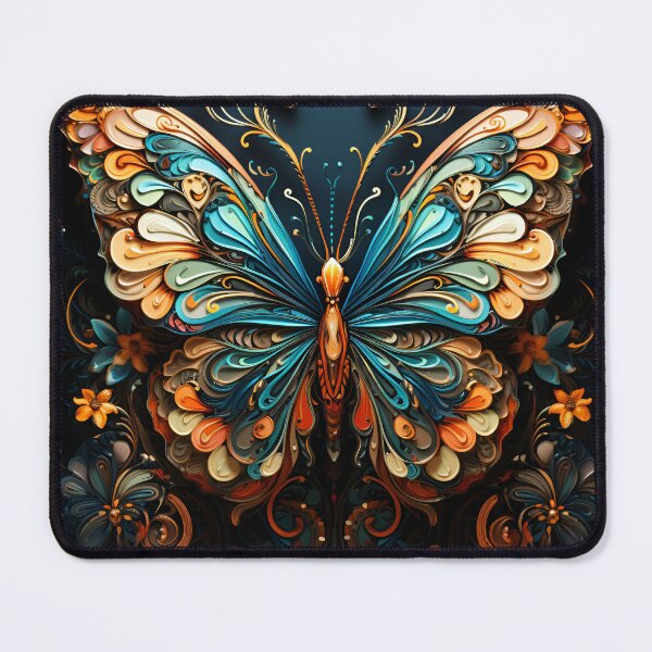 Item preview, "Nectarine Nocturne: Midnight Bloom" designed and sold by APARTAI EU.