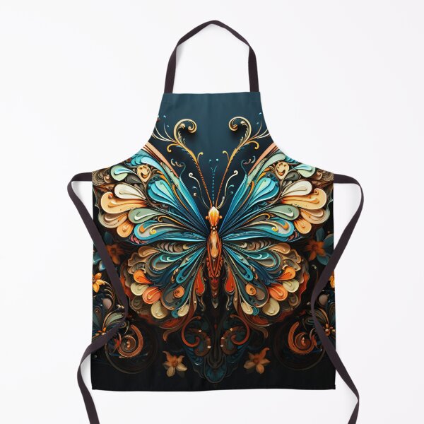 Item preview, "Nectarine Nocturne: Midnight Bloom" designed and sold by APARTAI EU.