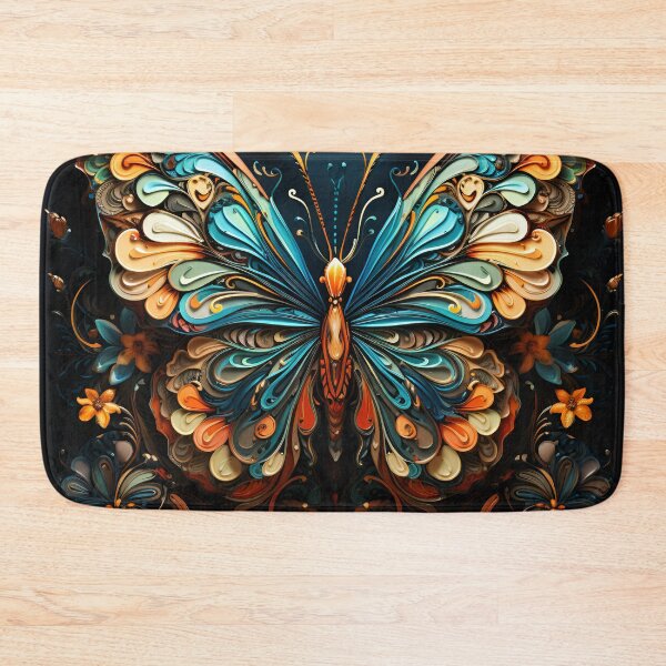 Item preview, "Nectarine Nocturne: Midnight Bloom" designed and sold by APARTAI EU.