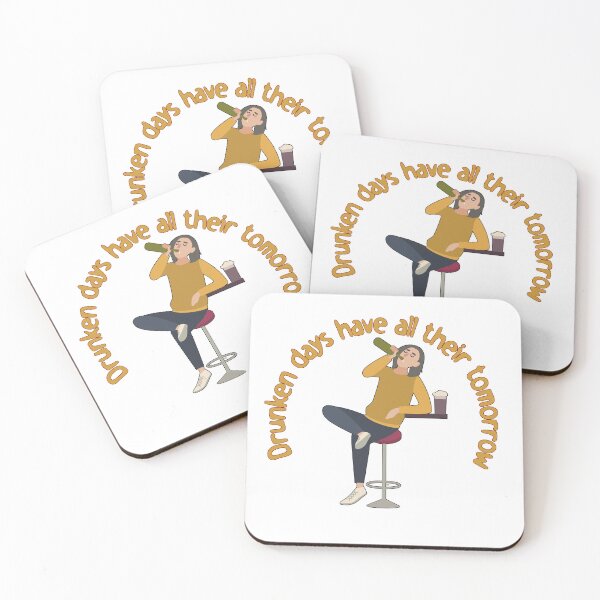 Item preview, Drunken days have all their tomorrow designed and sold by FelixMorua.