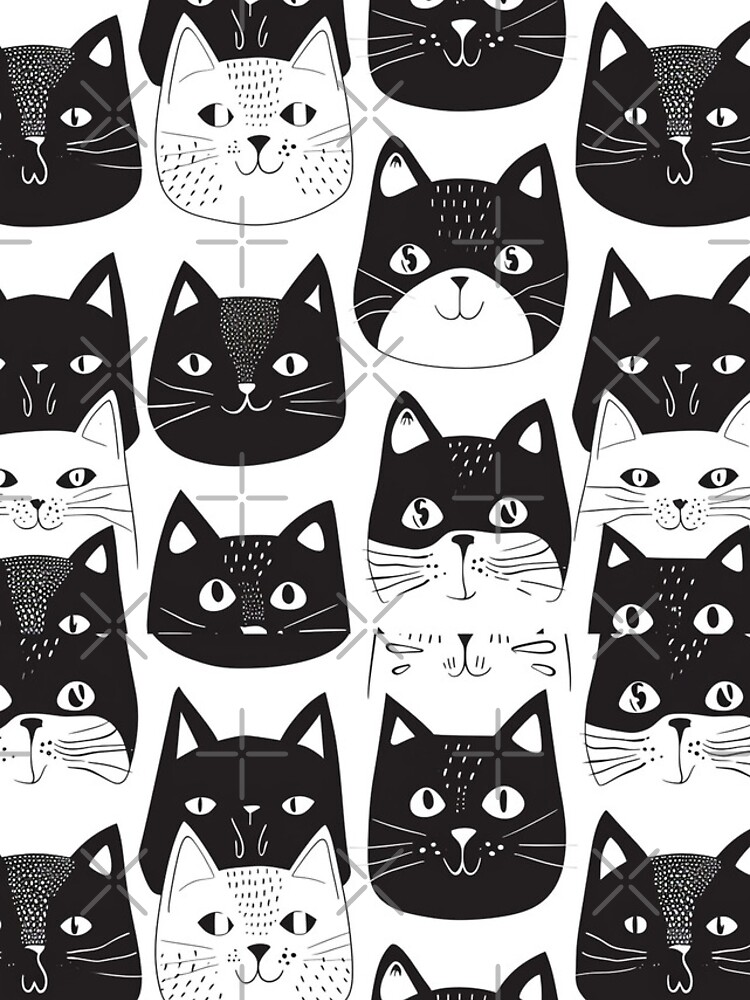 Thumbnail 4 of 4, iPhone Case, Meows seamless pattern designed and sold by Ryslissa.