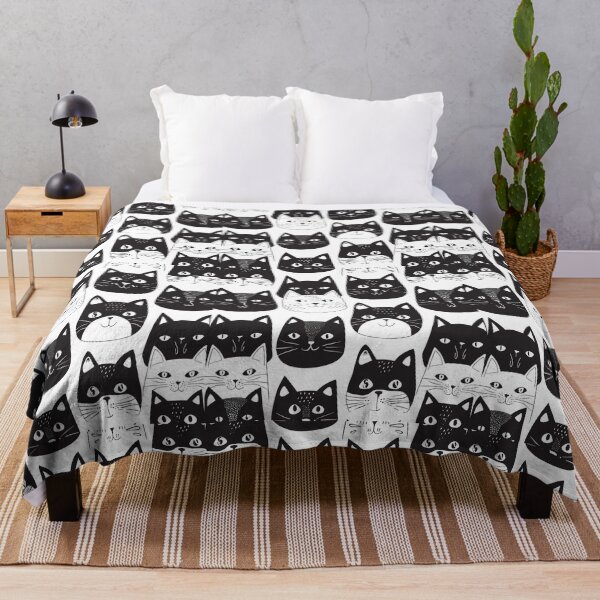 Item preview, Meows seamless pattern designed and sold by Ryslissa.