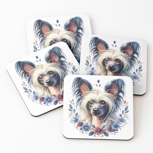 Item preview, Flower chinese crested designed and sold by Kikus31.