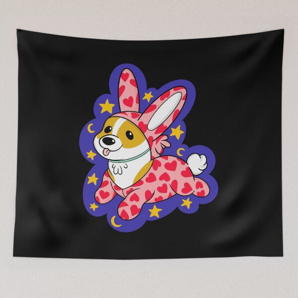 Item preview, Corgi Pajama Party designed and sold by DrawsCutePaws.