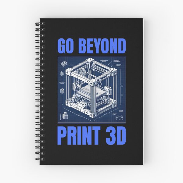 Item preview, Go Beyond Print 3D - 3D Printing designed and sold by BadAttitudeTees.