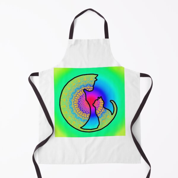 Item preview, cat mandala designed and sold by mamta-art.
